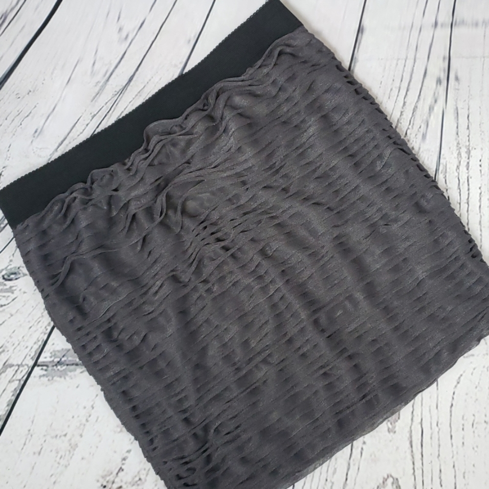 🕷Charcoal Gray Mini Skirt🕷